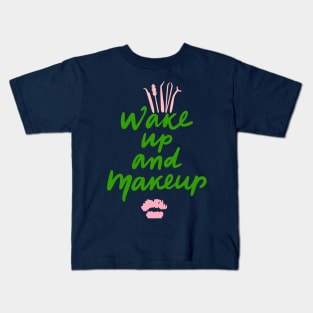 make up shirt Kids T-Shirt